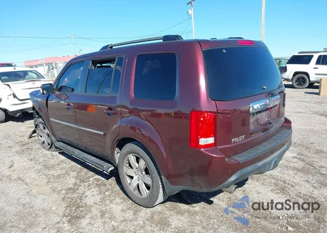2015 Honda Pilot Touring from USA, damaged, VIN 5FNYF3H92FB016023